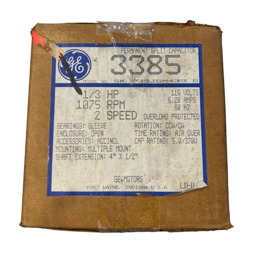 3385 hp 1075 rpm - hp,